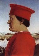 Piero della Francesca Dke Battista Sforza oil painting artist